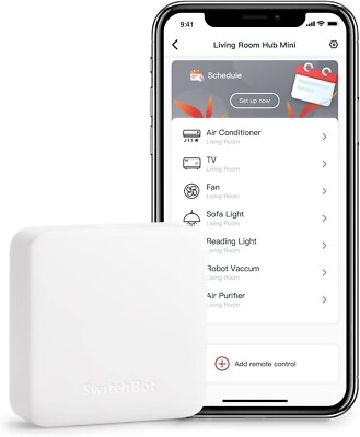 #ad SwitchBot Hub Mini Wi Fi Home Appliances Smart Remote Control White...