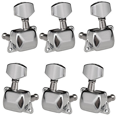 #ad 6PCS Acoustic Electric Guitar Tuning Keys Pegs String Tuners 3R3L Machine Heads