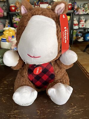 #ad 2023 NWT❤️ PetSmart Hope The Hamster Holiday Plush Stuffed Dog Toy 10”
