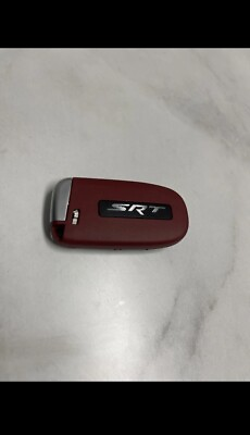 #ad Shell Only Dodge Style RED SRT Remote Smart Key Fob PROXIMITY KEYLESS ENTRY