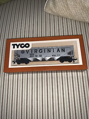 #ad TYCO VIRGINIAN VGN 2610 Hopper Car HO Scale with Original Box