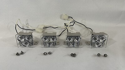 Lot of 4 Whelen LFL Liberty Patriot Super LED Alley Takedown Lights. TESTED
