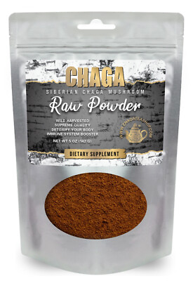 #ad #ad All Natural Siberian Chaga Mushroom Raw Powder Wild Harvested Supreme Quality