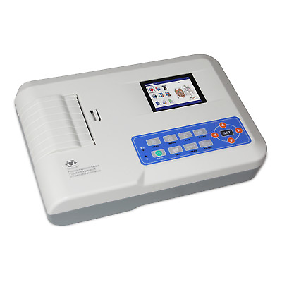 #ad Digital 3 Channel ECG EKG Machine 12 Lead electrocardiograph Máquina de ECG USB