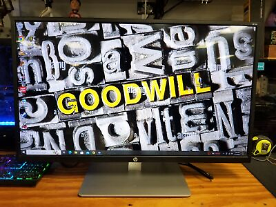 #ad HP 32s Full HD 31.5quot; 1920x1080 60Hz LED Backlit IPS Monitor TESTED READ