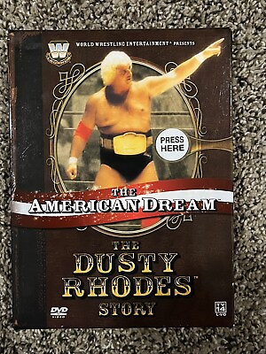 #ad WWE The American Dream: The Dusty Rhodes Story DVD 3 Disc Set
