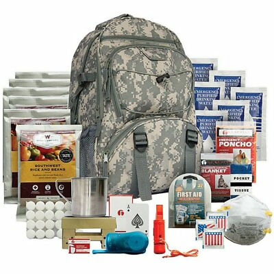 Bug Out Bag Survival Kit Emergency Backpack Prepper Supplies First Aid Food Gear