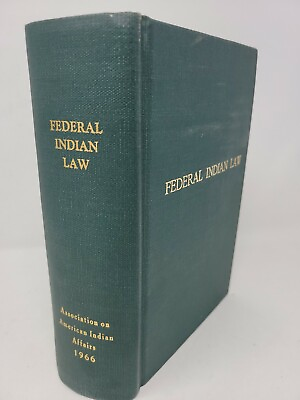 #ad #ad Federal Indian Law 1966 Assoc on American Indian Affairs Excellent Tight Pages