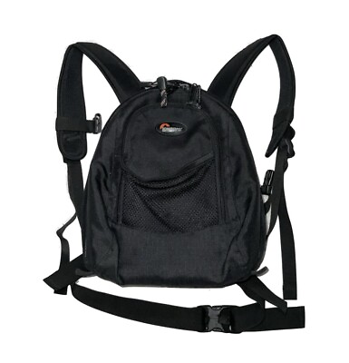 #ad Lowepro Micro Trekker 100 Black Camera Bag Backpack DSLR Lens Dividers