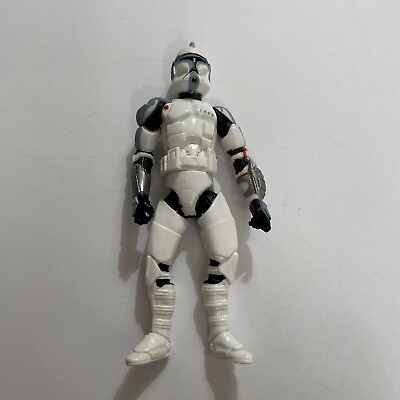 #ad 2003 BLUE CLONE STORM TROOPER STAR WARS VINTAGE ACTION FIGURE LFL FREE SHIPPING