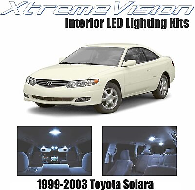 #ad #ad XtremeVision Interior LED for Toyota Solara 1999 2003 2 Pieces Cool White...