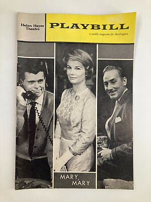 1961 Playbill Helen Hayes Theatre Michael Wilding in Mary Mary by Jean Kerr