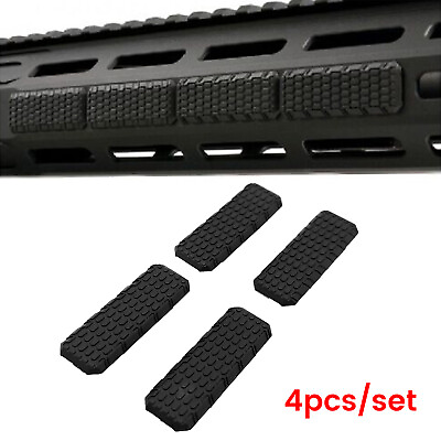 #ad 4pcs M Lok Rail Cover Low Profile SNAP IN Slot Covers for M LOK System New