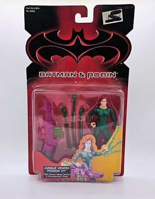 #ad 1997 Kenner Batman amp; Robin JUNGLE VENOM POISON IVY Action Figure Toy
