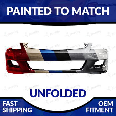 #ad NEW Painted to Match 2006 2007 Honda Accord Sedan Hybrid Unfolded Front Bumper
