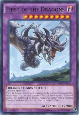 #ad YUGIOH First of the Dragons LDK2 ENK41 COMMON Unlimited Ed NM M