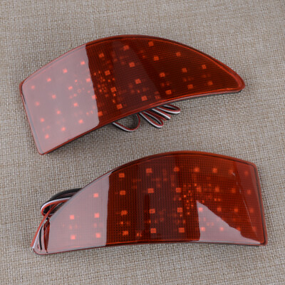 #ad 2pcs Rear Bumper LED Reflector Light Fit for Lexus IS250 IS350 2006 2013