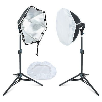 LINCO Photography Photo Table Top Studio Lighting Kit 30 Seconds to Storage