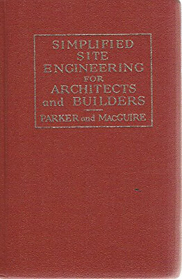 #ad Simplified Site Engineering for Architects and Builders Hardcover