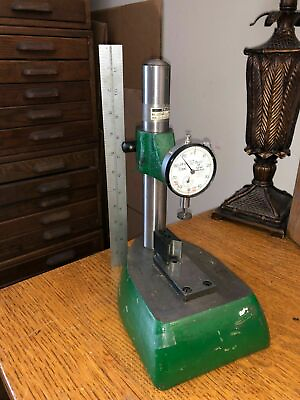 #ad FEDERAL COMPARATOR INDICATOR STAND WITH MITUTOYO INDICATOR .001quot; NICE