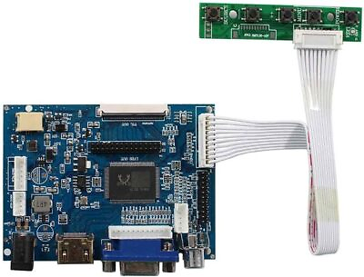 #ad HDMI VGA 2AV LCD Controller Board for 8quot; AT080TN52 EJ080NA 05A EJ080NA 05B 800X6