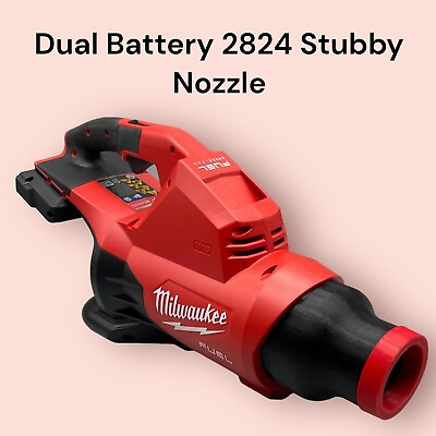 #ad Stubby Nozzle w Soft Tip for Milwaukee 2824 Dual Battery M18 FUEL Leaf Blower