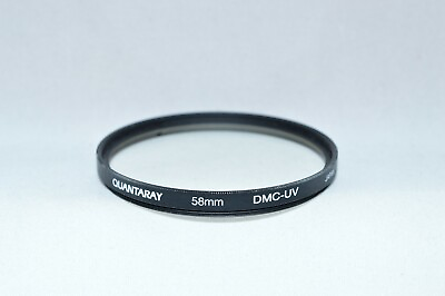 #ad Quantaray 58 mm DMC Digital Multi Coated UV Screw In Filter Made Japan. V 170