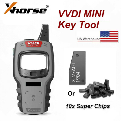 #ad Xhorse VVDI Mini Key Tool Remote Programmer with 10pc x VVDI Super Chips