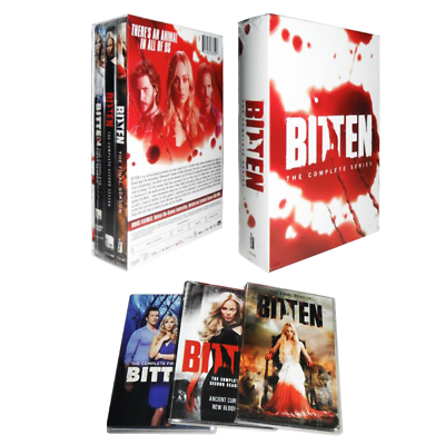 #ad Bitten: The Complete Series Season 1 3 DVD 10 Disc Box Set New amp; Sealed