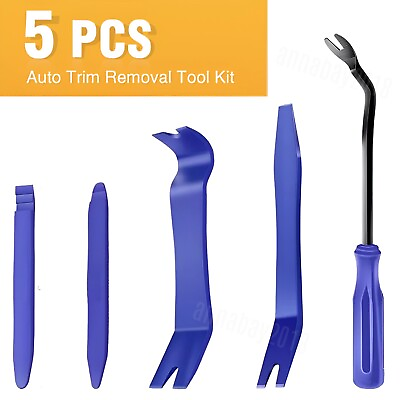#ad Plastic Trim Removal Pry Tool Set for Car Radio Panel Door Dash Clip Fasteners