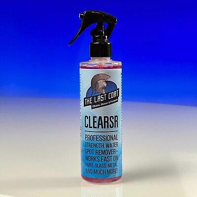 #ad 1x 8oz ClearSR THE LAST COAT Professional Water Spot Remover CLEAR SR TLC
