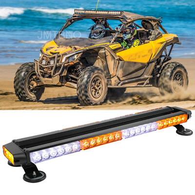 #ad For Can am Maverick X3 DS RS Roof Windshield 26#x27;#x27; LED Light Bar Strobe Wire Kit