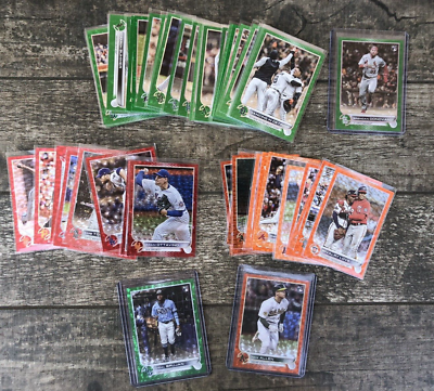 #ad 2022 Topps Update Series Foil Parallel Red 199 Orange 299 Green 499 You Pick