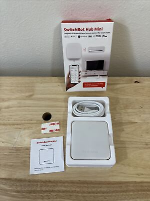 #ad SwitchBot Hub Mini Compact All in One Infrared Remote Control for Smart Home