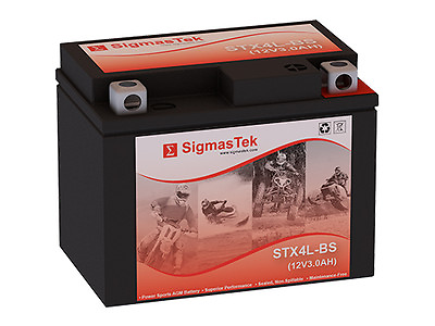 #ad SigmasTek Replacement Motorcycle Battery For Gilera Top Rally