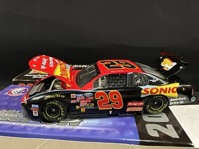 #ad KEVIN HARVICK #29 2002 SONIC 1 24 ACTION DIECAST 1:24 scale Stock Car