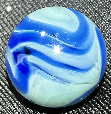 #ad Vintage Alley Agate Swirl Marble. .63quot; Mint Condition