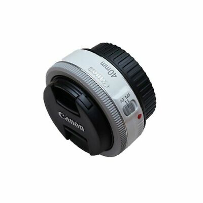 #ad Canon EF 40mm f 2.8 STM Pancake Lens Bulk Package White ⭐Tracking⭐