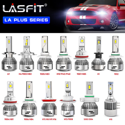 #ad LASFIT LA Plus Series LED Headlight Fog Light H11 9006 9005 9012 H13 9007 9004