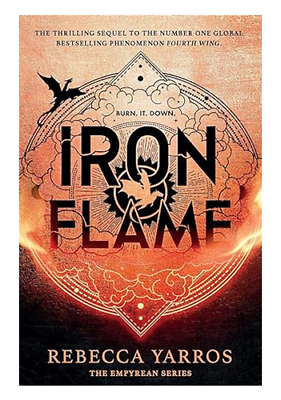 #ad Iron Flame by Rebecca Yarros Paperback....
