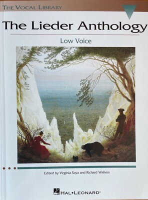 #ad The Lieder Anthology : The Vocal Library Low Voice w Piano Music Book 
