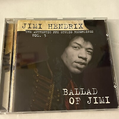 #ad JIMI HENDRIX BALLAD OF JIMI VOL. 3 CD 1088 PPX Studio Recordings Rare