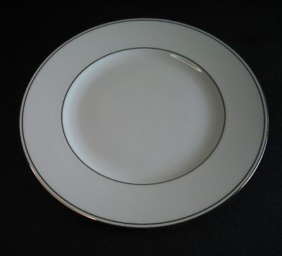 #ad Lenox Federal Platinum Fine Bone China Millennium Dinner Plate 10 7 8quot;