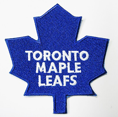 #ad LOT OF 1 HOCKEY NEW TORONTO MAPLE LEAFS EMBROIDERED PATCH ITEM # 122