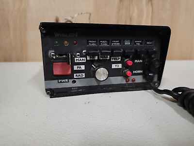 #ad Whelen Siren Amp Amplifier 200W 295HFSA6 Untested For Parts Or Repair