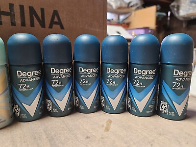 #ad 24ct BULK Deodorant Degree Advanced 72H MotionSense Sexy Dry Spray Men 1oz