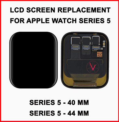 #ad For Apple Watch iWatch Series 5 OLED LCD Display Screen Replacement Warranty A