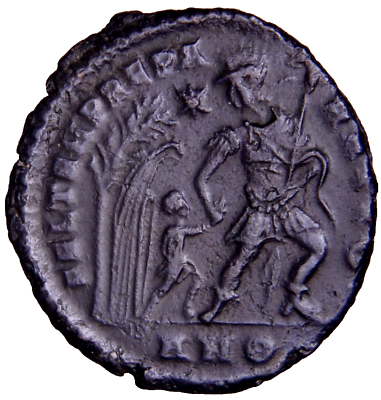 #ad NONE ONLINE FOR MINT Constans Æ Centenionalis. Antioch Hut ANO Roman Coin wCOA