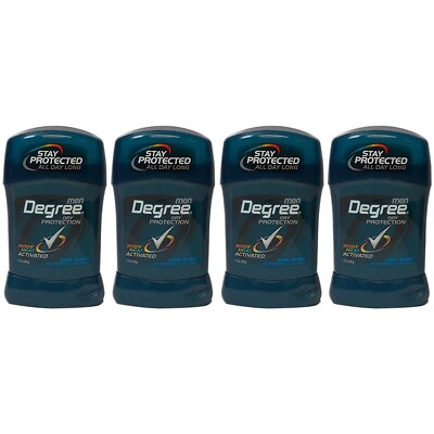 #ad Degree Dry Protection Cool Rush Antiperspirant Deodorant for Men 1.7 oz 4 Pk