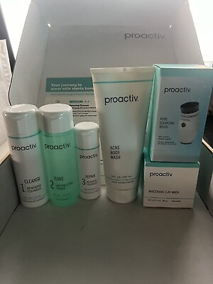 #ad FULL SIZE SET Proactiv Original Facial Cleansing System 90 Day Acne Skin Care